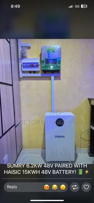 Sumry 6.2kva 48v Inverter With 15kwh 48v Available