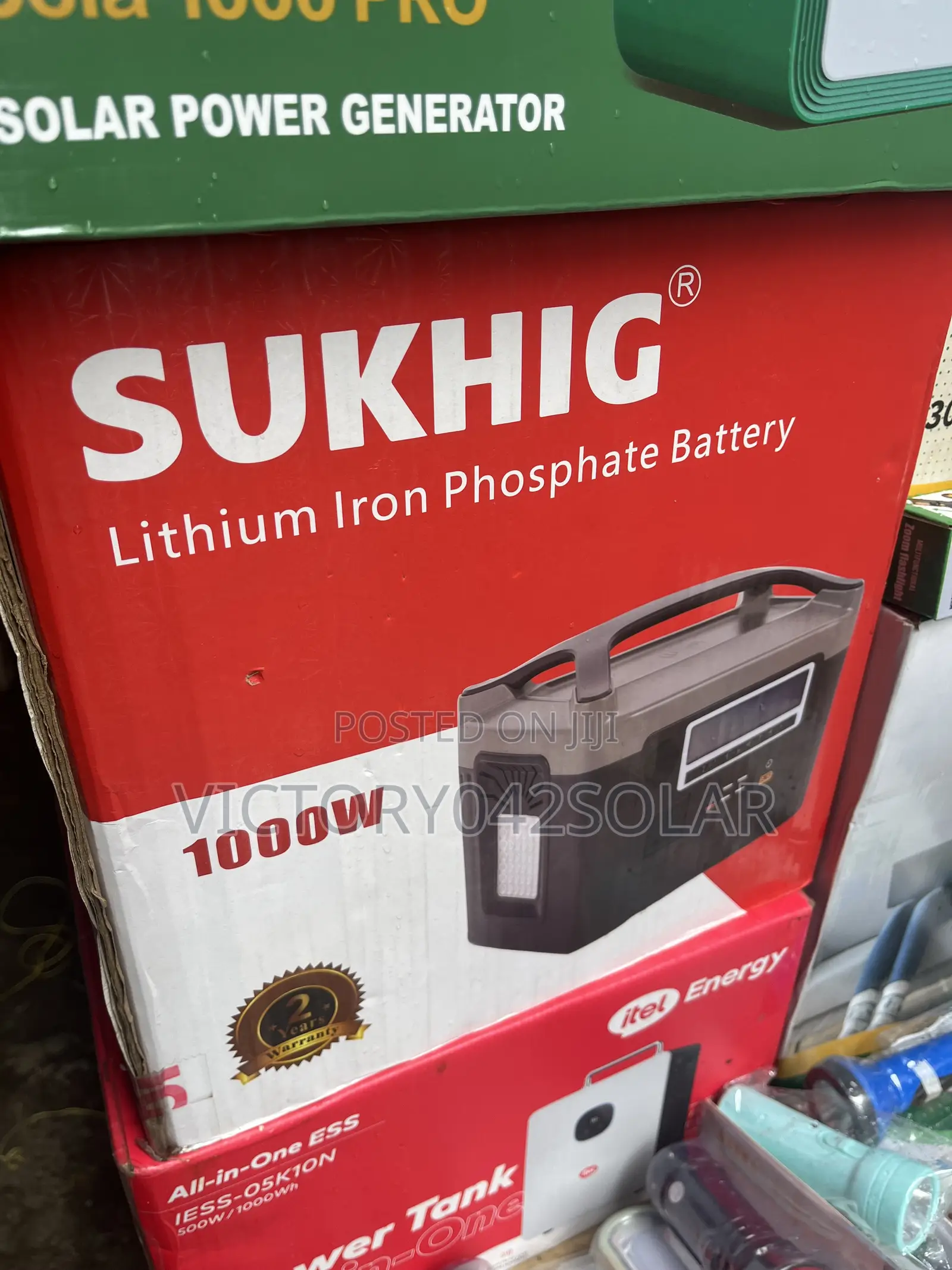 Solar Generator 1000w Available Dm
