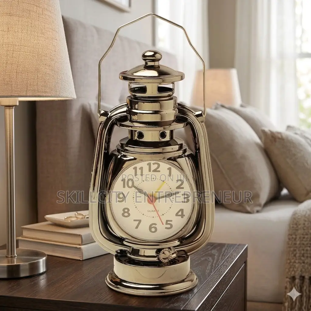 Retro Oil Alarm Clock
