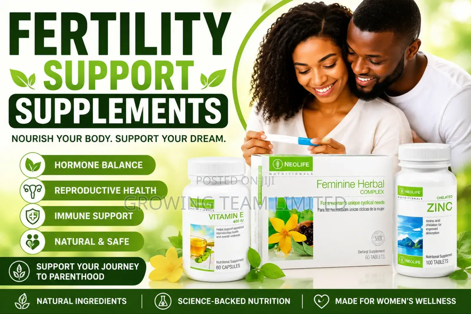Fertility Support Supplements for Women