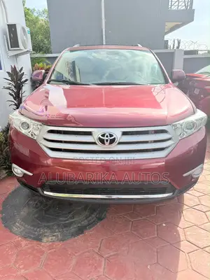 Toyota Highlander 2008 Red