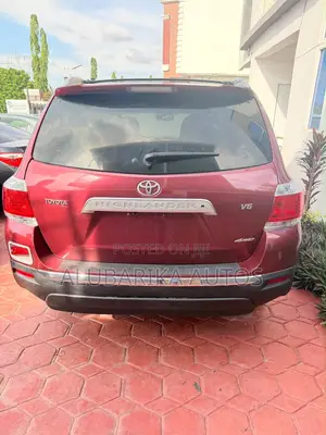 Toyota Highlander 2008 Red