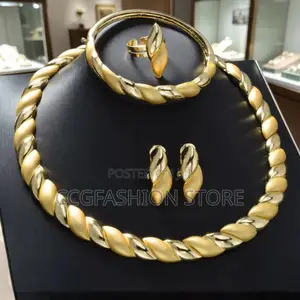 High Quality I8k Gold Plater Complete Jewelry Set