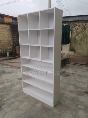 Brand New White Color Shoes and Bags Rack
