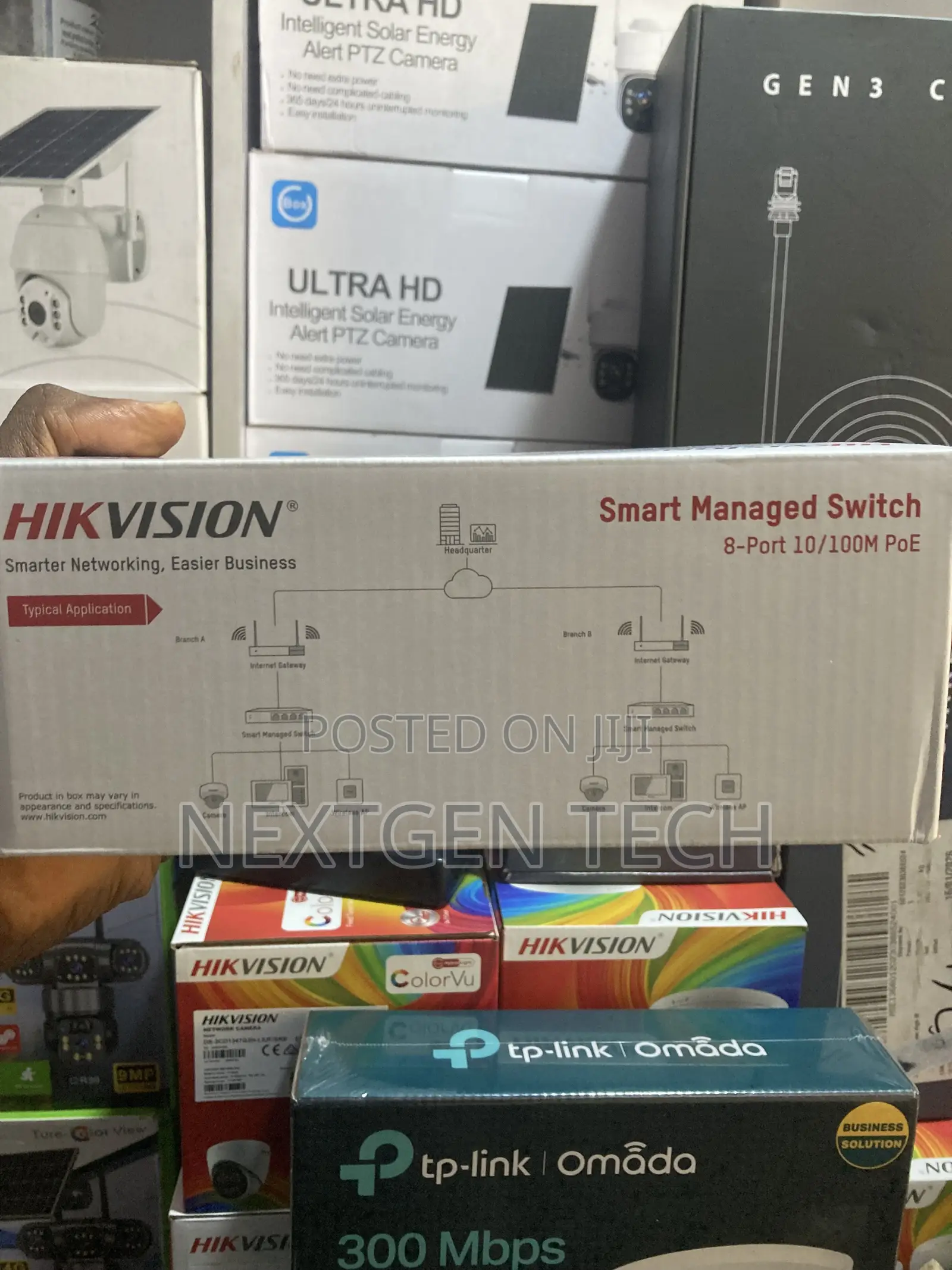 Hikvision 8-Port Smart Managed Switch