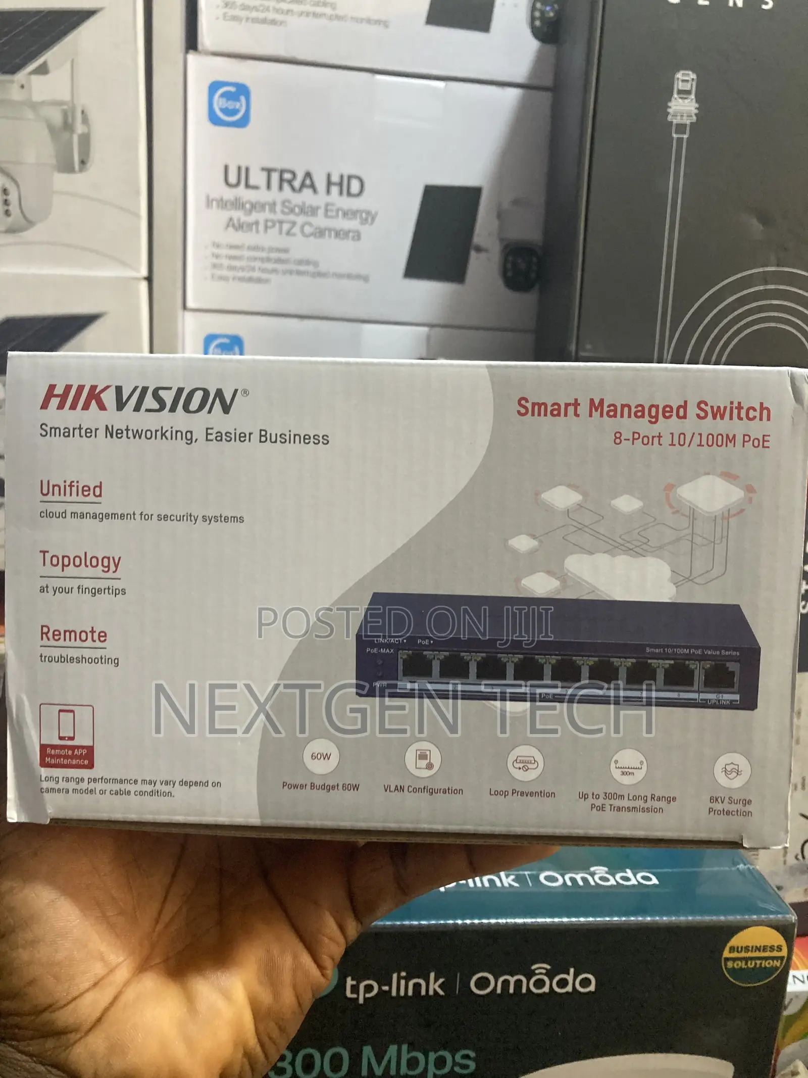 Hikvision 8-Port Smart Managed Switch