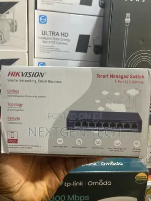 Hikvision 8-Port Smart Managed Switch