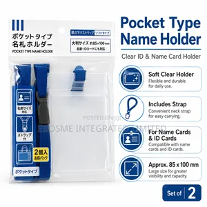 Pocket Type Name Holder