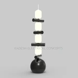 Nordic Creative Colorful Floor Lamps Designer Artistic Vertical Table
