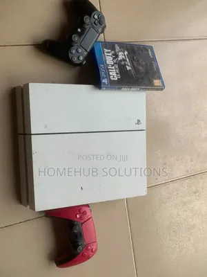 Ps4 White and Neat With Two Pads