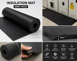 8mm Electrical Insulation Mat, Rubber