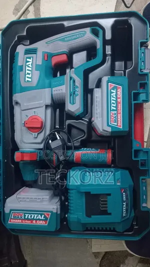 Total Cordless 24mm Rotery Hammered Drill