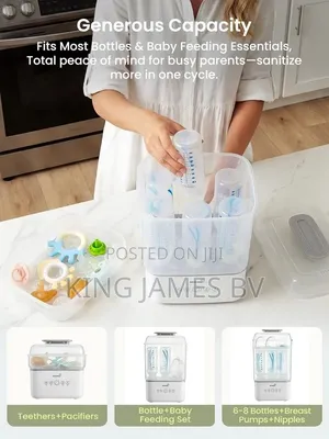 Electric Baby Bottle Steriliser – Quick, Safe Reliable Cleaning