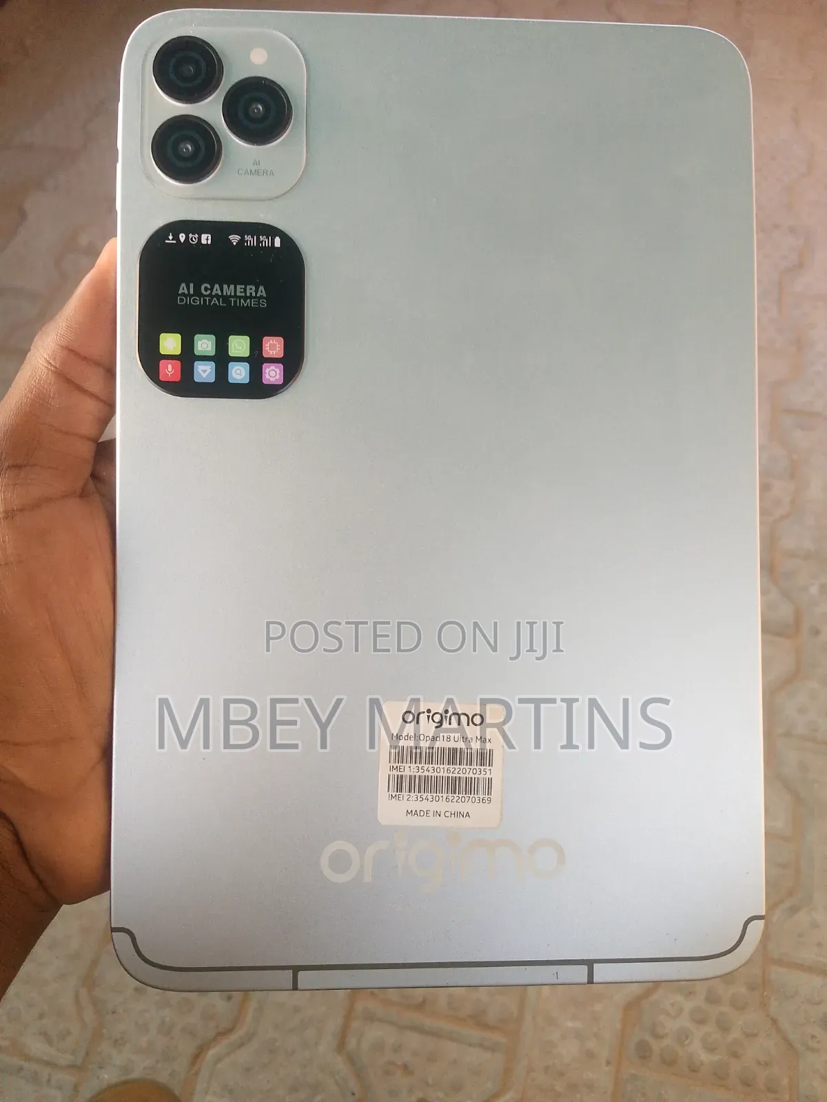 Origimo Opad 18 Ultra Max 1 TB Silver
