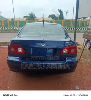 Toyota Corolla 2002 Blue