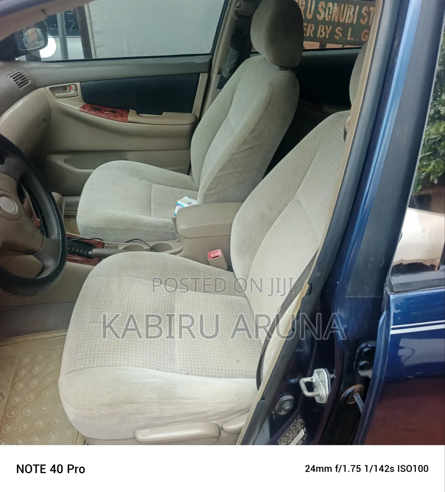 Toyota Corolla 2002 Blue