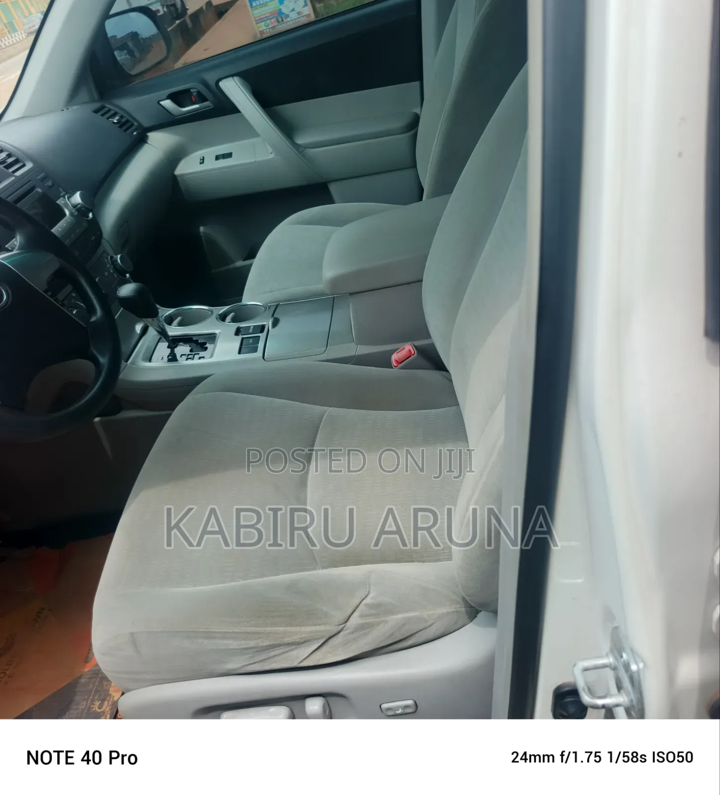 Toyota Highlander 2012 White