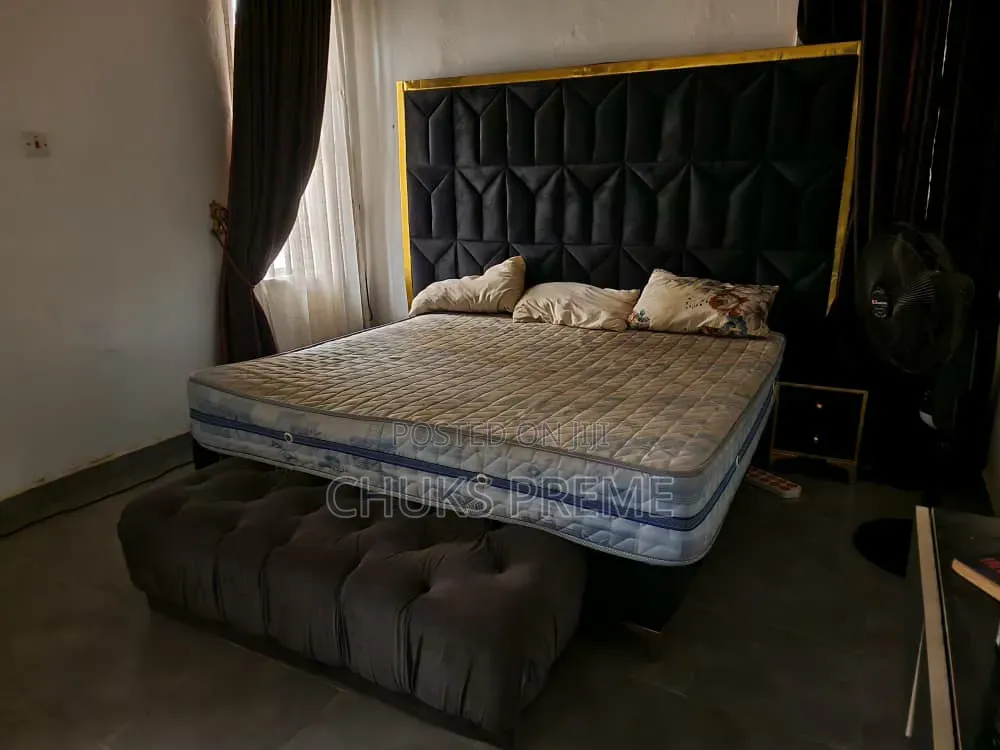 7x7 Bed Frame With Spring Foam