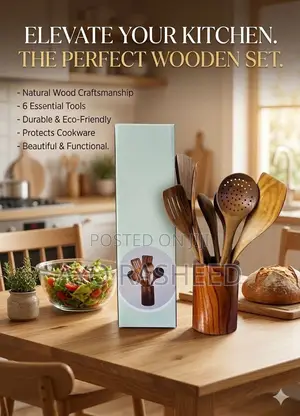 Kitchen Wooden Spoon Set