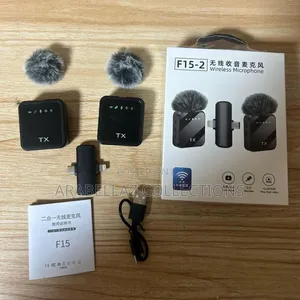 F15-2 3in1 Wireless Microphone With Noise Cancelation