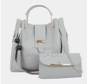 2 in 1 Women's Fashionable Leather Handbag and Purse