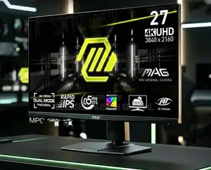 27 Inches Dual Mode Frameless Monitor. 165hz and 1080p 320hz