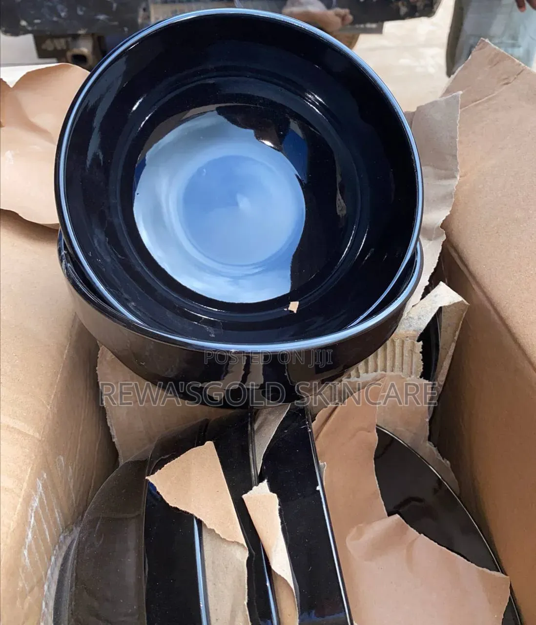Black Ceramic Plate