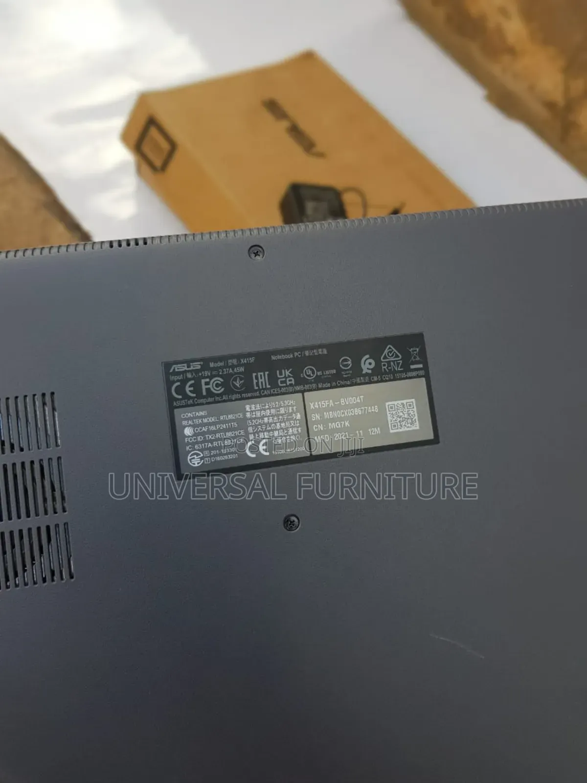 Laptop Asus X415J 4GB Intel Core i3 HDD 1T