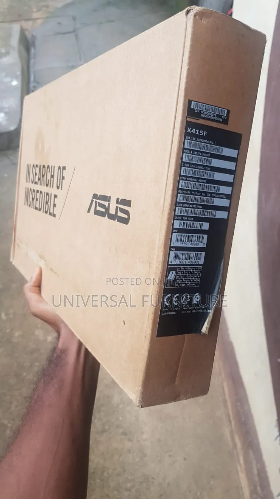 Laptop Asus X415J 4GB Intel Core i3 HDD 1T