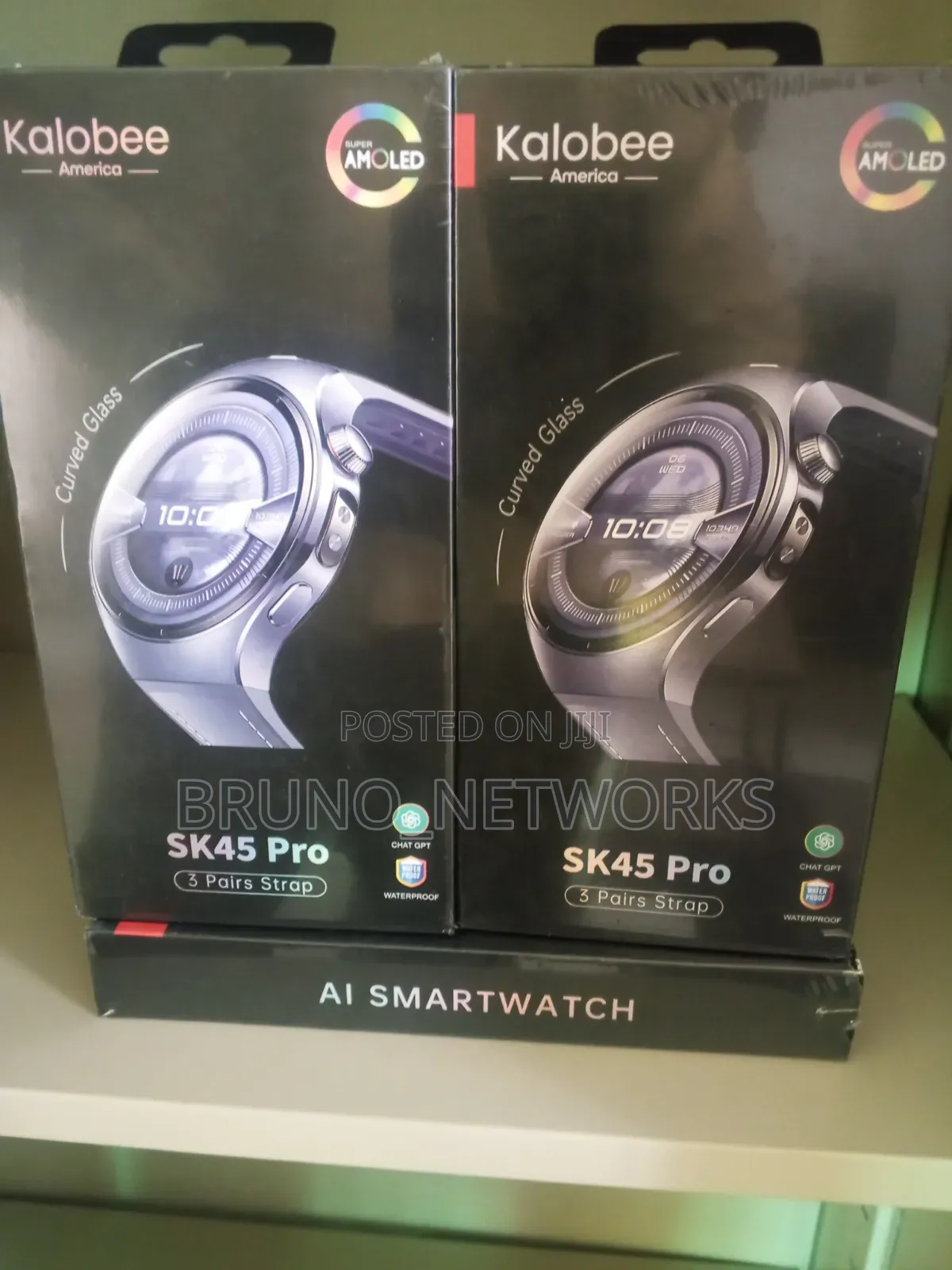 Smart Digital Phone Watch |Kalobee Sk45 Pro | 3 Interchangeable Straps