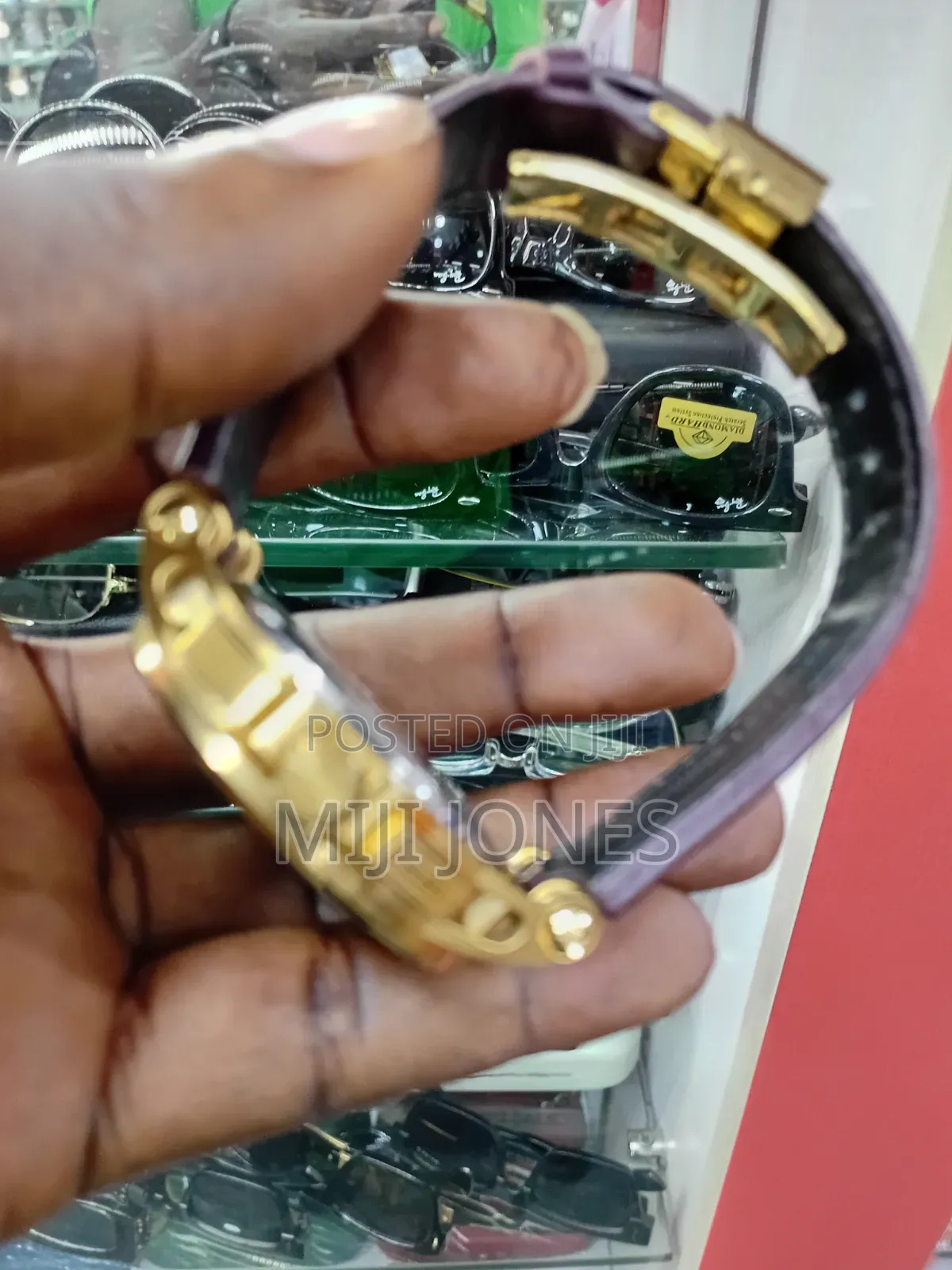 Versace Inspired Leather Watch