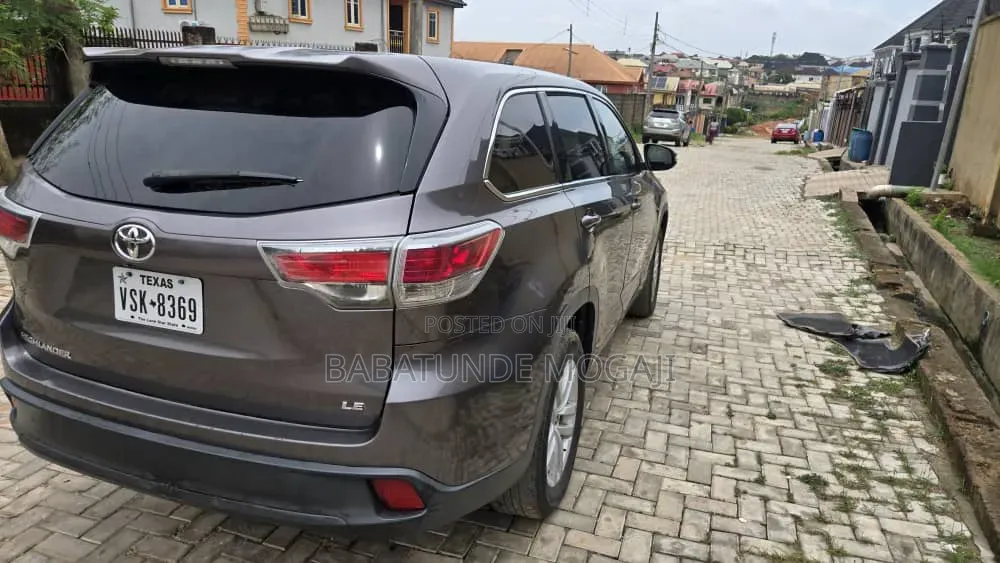Toyota Highlander 2014 Gray
