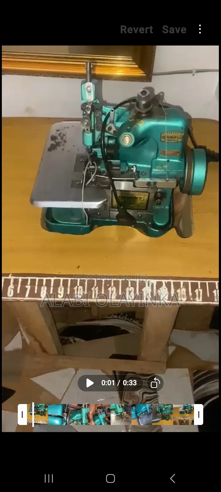 Overlock Manual Weaving Machine