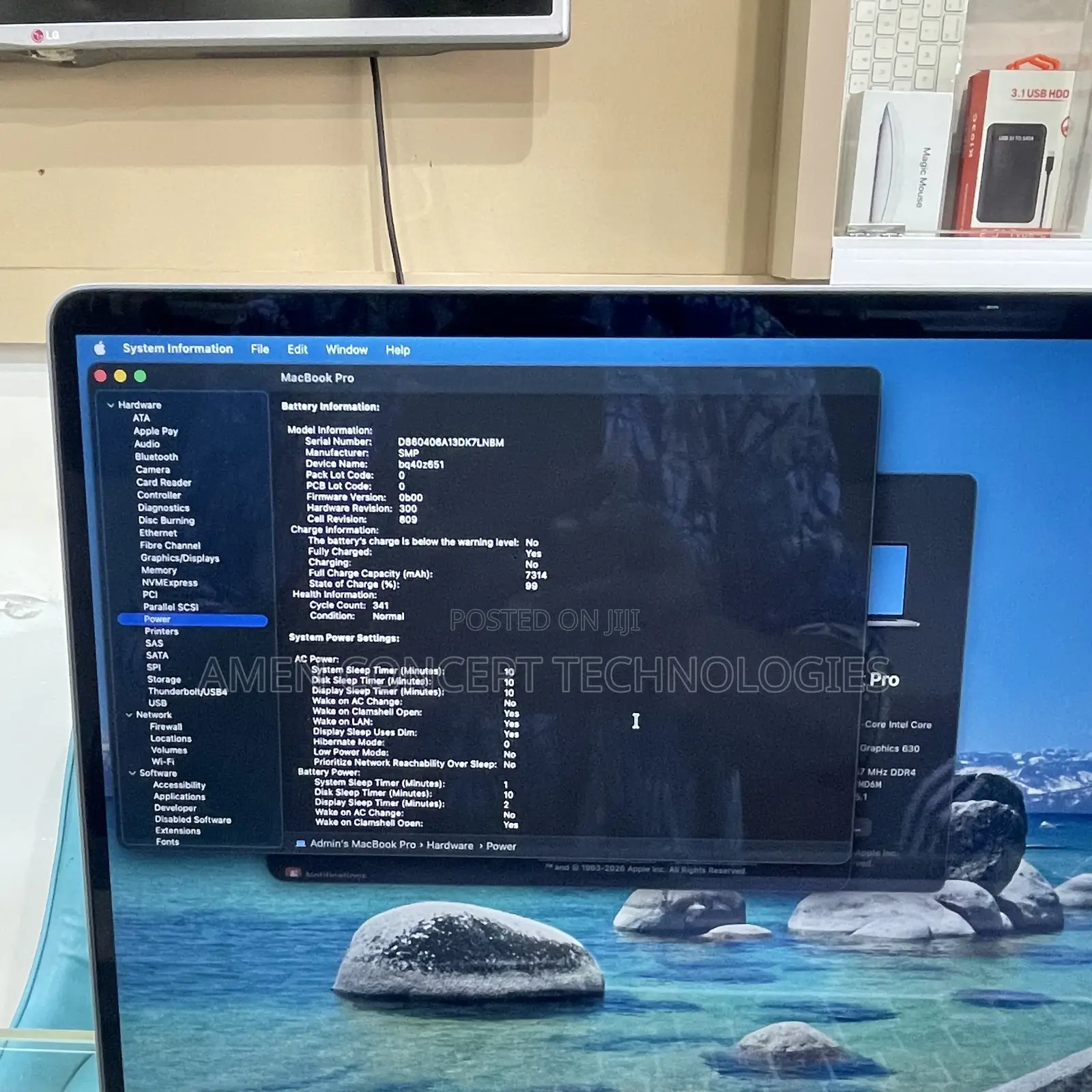 Laptop Apple MacBook Pro 2019 16GB Intel Core i7 SSD 512GB