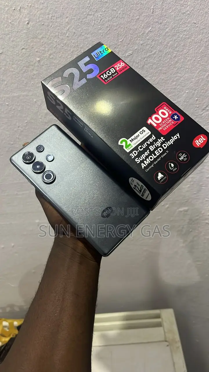 Itel S25 Ultra 256 GB Black