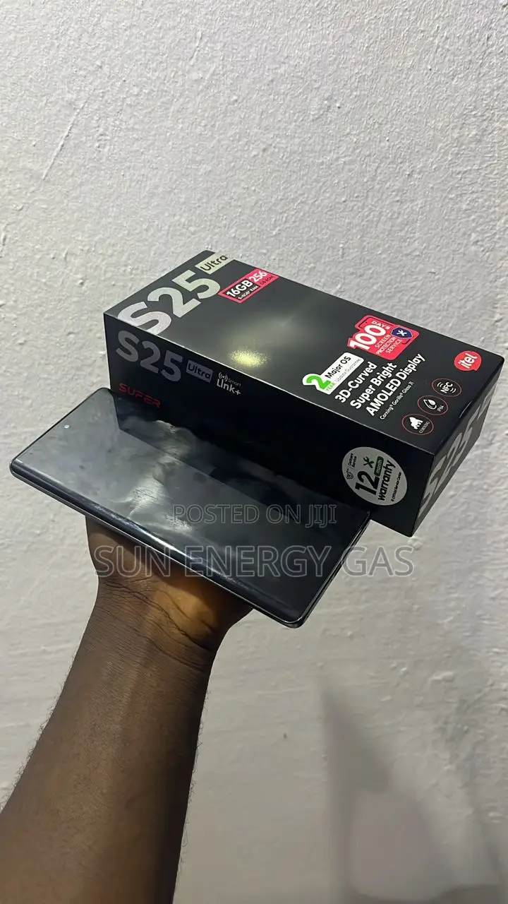 Itel S25 Ultra 256 GB Black