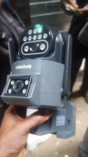 Dual Lens CCTV Solar Panel