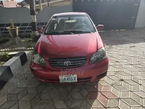 Toyota Corolla LE 2004 Red