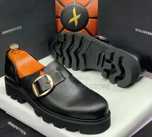 Birkenstock Quality Luxury Men Genuine Leather Classic Sandals