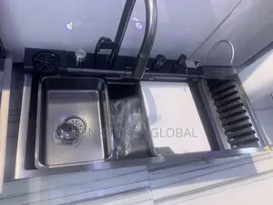 Industrial Kitchen Sinks With Complete Set Tap