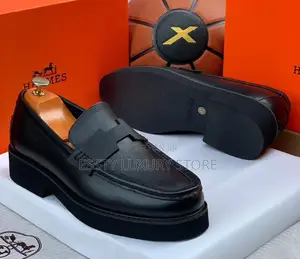 New Hermes Quality Luxury Men Genuine Leather Corporate Shoe