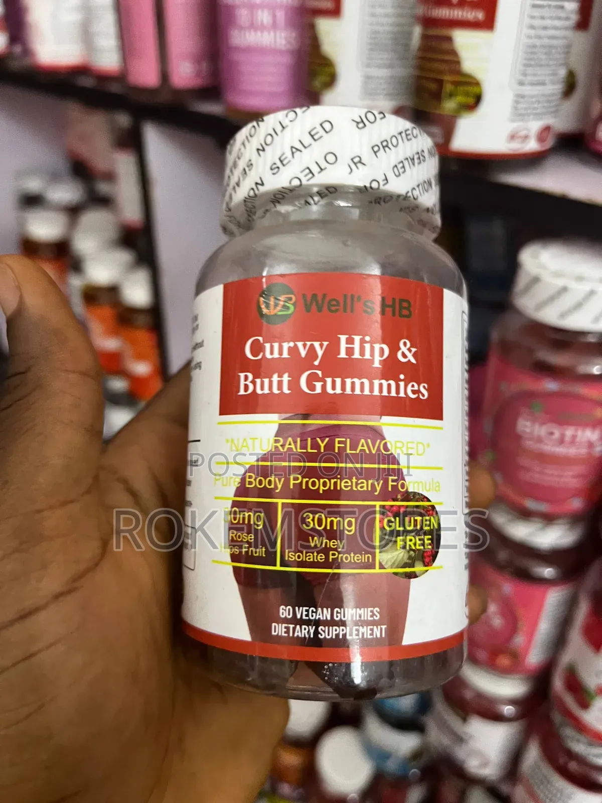 Curvy Hips Butt Gummies