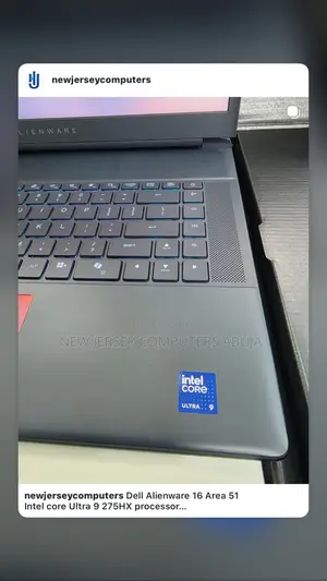 New Laptop Alienware 18 Area-51 64GB Intel Core Ultra 9 SSD 2T