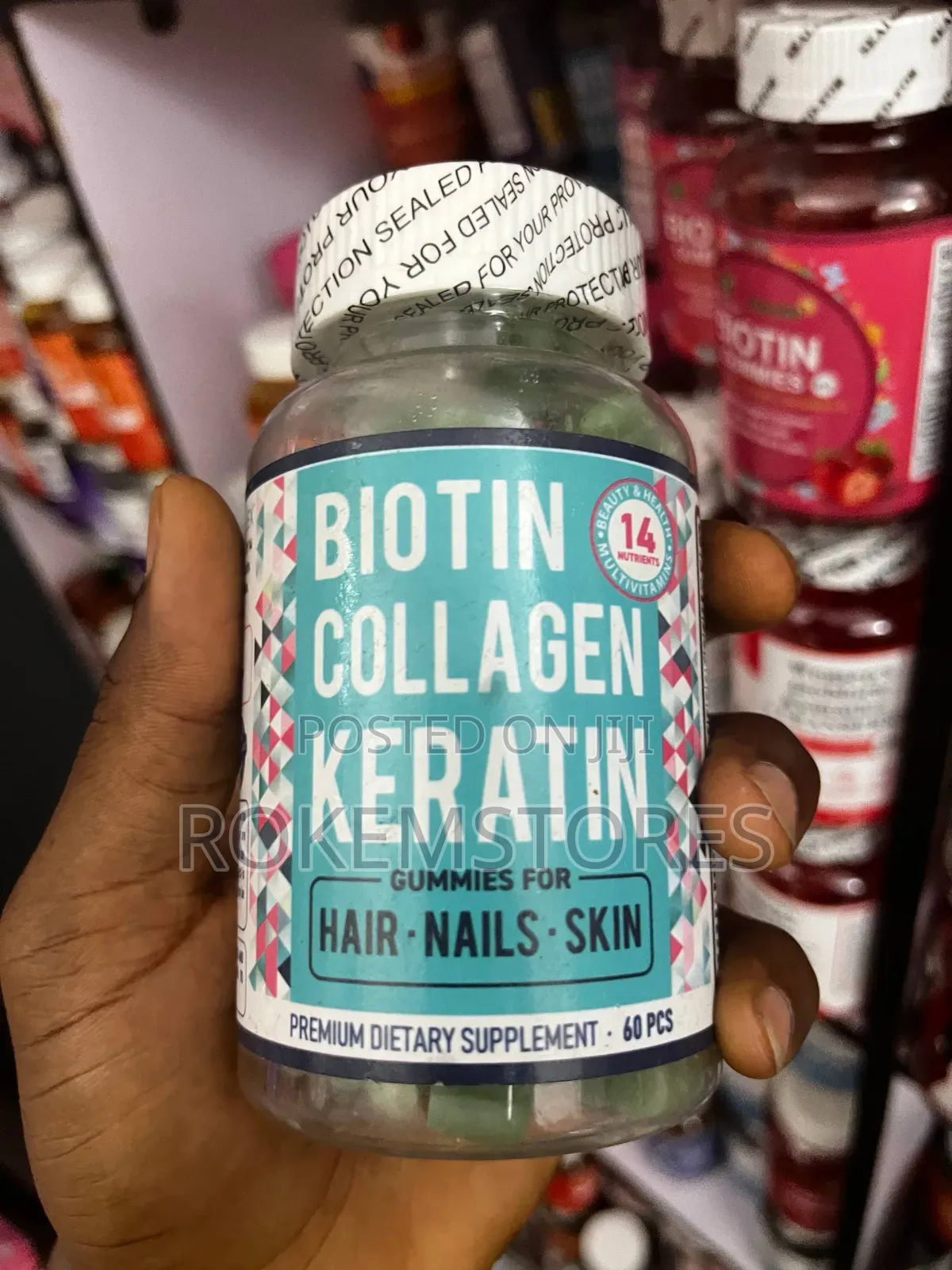 Biotin Collagen Keratin