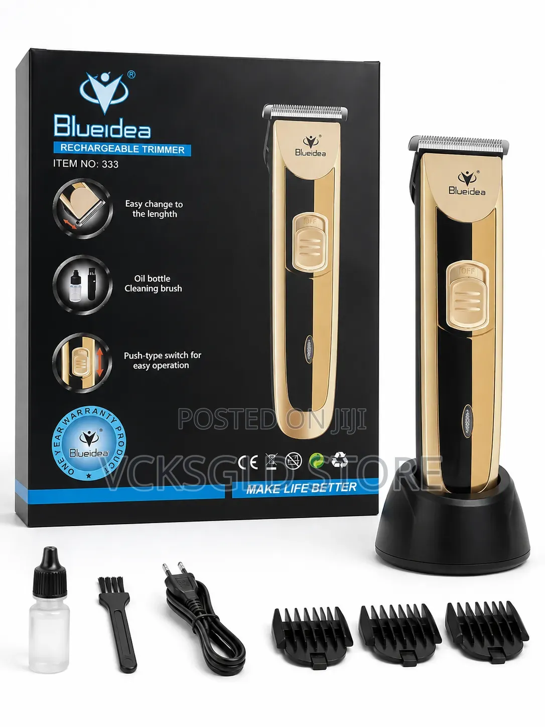 Blueidea 333 Rechargable Trimmer