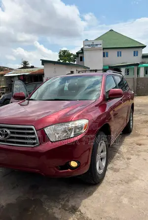 Toyota Highlander Sport 2008 Burgundy
