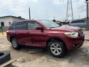 Toyota Highlander 2009 Burgundy