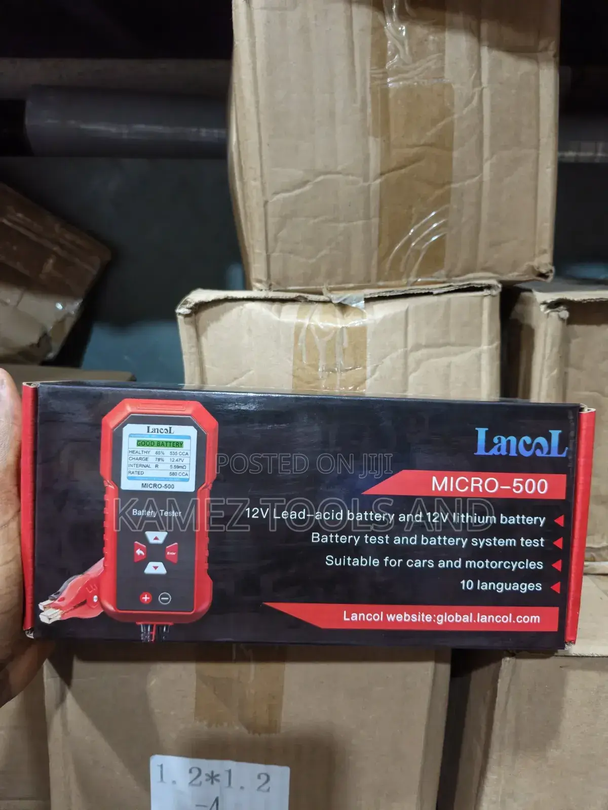 Lancol Micro-500 Digital Battery Tester