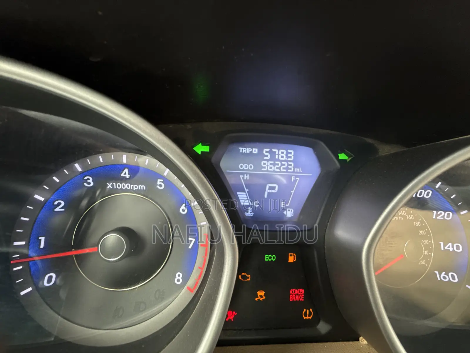 Hyundai Elantra 2013 Red