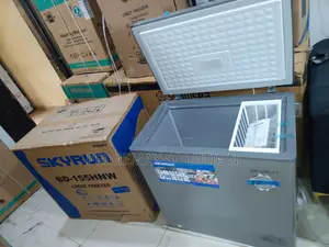 Skyrun 155l Chest Freezer: Lock, Load Preserve Freshness